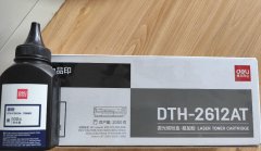 全新得力硒鼓DTH-2612A可加粉，打印机坏了，新买的硒鼓